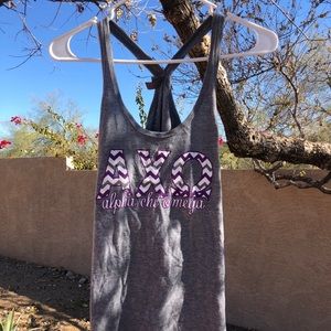 Alpha Chi Tank Top Size S